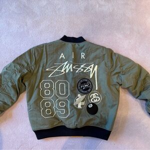 Stussy x Nike unisex nylon bomber jacket